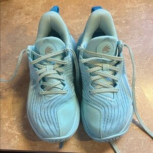 Curry Under Armour Light Blue Athletic Shoes